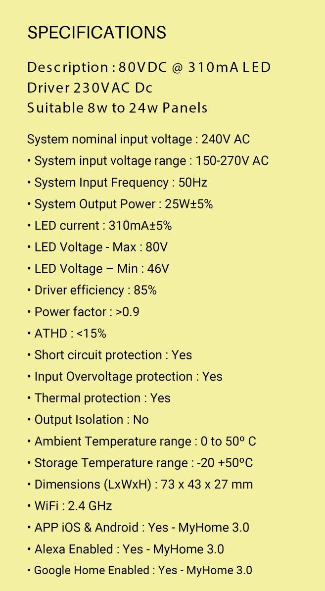 SMART LED WIFI DRIVER